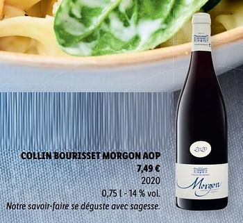 Promotions Collin bourisset morgon aop - Vins rouges - Valide de 10/03/2022 à 17/04/2022 chez Lidl