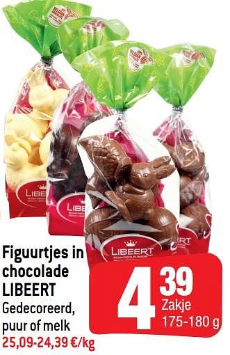 Promoties Figuurtjes in chocolade libeert - Libeert - Geldig van 16/03/2022 tot 22/03/2022 bij Smatch