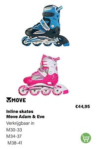 Inline skates move adam + eve-Move