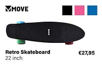 Retro skateboard-Move