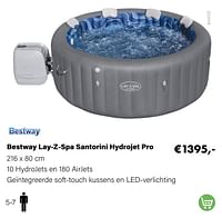 Bestway lay-z-spa santorini hydrojet pro-BestWay