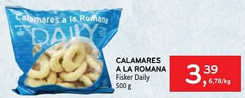 Promoties Calamares a la romana fisker daily - Fisker Daily - Geldig van 23/03/2022 tot 05/04/2022 bij Alvo