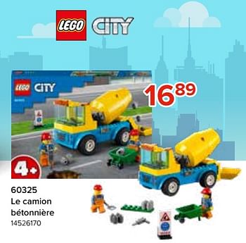 Promotions 60325 le camion bétonnière - Lego - Valide de 27/03/2022 à 17/04/2022 chez Euro Shop