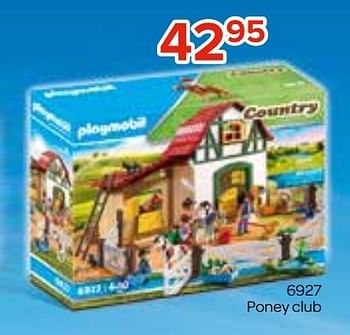 Promotions 6927 poney club - Playmobil - Valide de 27/03/2022 à 17/04/2022 chez Euro Shop