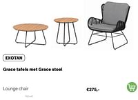 Grace lounge chair-Exotan 