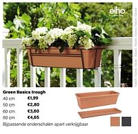 Green basics trough-Elho