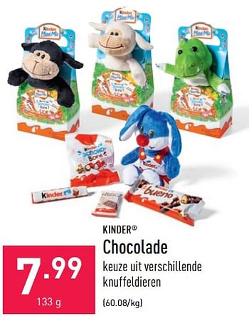 Promoties Chocolade - Kinder - Geldig van 01/04/2022 tot 08/04/2022 bij Aldi