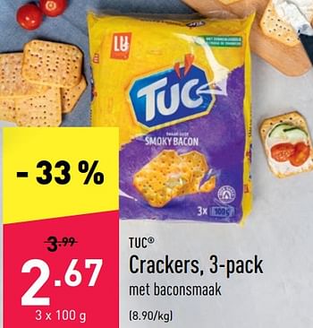 Promoties Crackers - Lu - Geldig van 01/04/2022 tot 08/04/2022 bij Aldi