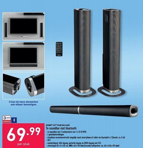 soundbar medion md 44102