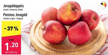 Promotions Pommes jonagold - Produit maison - Aldi - Valide de 28/03/2022 à 08/04/2022 chez Aldi