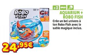Aquarium + robo fish