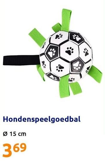 Promoties Hondenspeelgoedbal - Huismerk - Action - Geldig van 23/03/2022 tot 29/03/2022 bij Action
