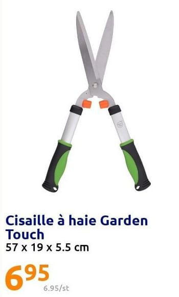 Promotions Cisaille à haie garden touch - Garden Touch - Valide de 23/03/2022 à 29/03/2022 chez Action
