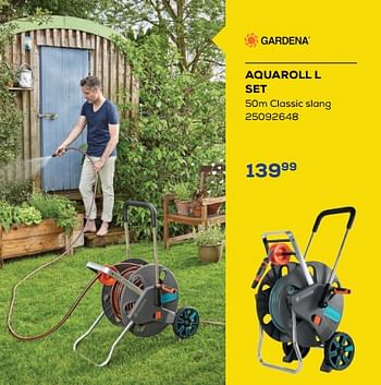 Promoties Aquaroll l set - Gardena - Geldig van 25/03/2022 tot 22/04/2022 bij Supra Bazar