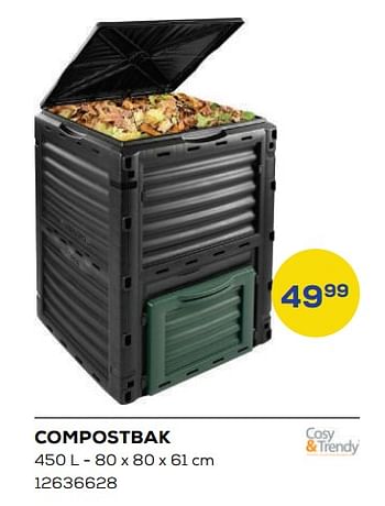 Promoties Compostbak - Cosy&Trendy - Geldig van 25/03/2022 tot 22/04/2022 bij Supra Bazar