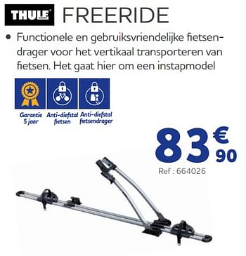 Promoties Freeride - Thule - Geldig van 25/03/2022 tot 30/09/2022 bij Auto 5