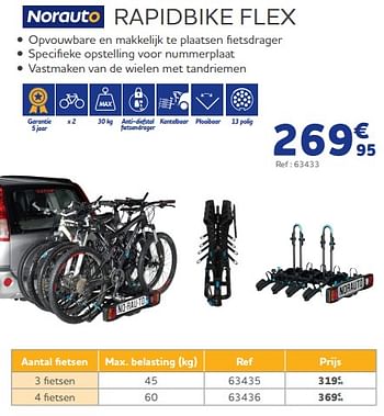 Promoties Rapidbike flex - Norauto - Geldig van 25/03/2022 tot 30/09/2022 bij Auto 5