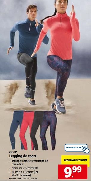 Legging sport chez lidl hot sale