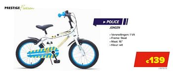 Promoties Prestige fietsen police - Prestige Fietsen - Geldig van 26/03/2022 tot 31/08/2022 bij Euro Shop