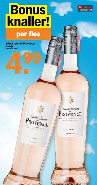 Promoties Saint louis de provence frankrijk - Rosé wijnen - Geldig van 28/03/2022 tot 03/04/2022 bij Albert Heijn