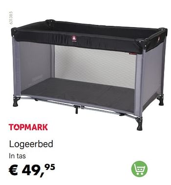 Promoties Logeerbed - Topmark - Geldig van 01/04/2022 tot 30/04/2022 bij Multi Bazar