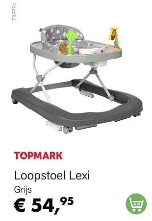 Promoties Loopstoel lexi - Topmark - Geldig van 01/04/2022 tot 30/04/2022 bij Multi Bazar