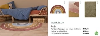 Promoties Tapijt - Little Dutch - Geldig van 01/04/2022 tot 30/04/2022 bij Multi Bazar