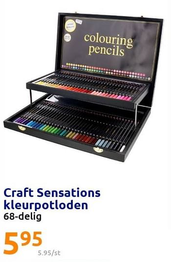 Promoties Craft sensations kleurpotloden - Craft Sensations - Geldig van 30/03/2022 tot 05/04/2022 bij Action