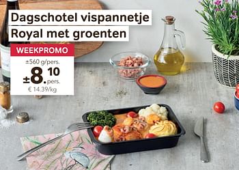 Promoties Dagschotel vispannetje royal met groenten - Huismerk - Bon'Ap - Geldig van 30/03/2022 tot 12/04/2022 bij Bon'Ap