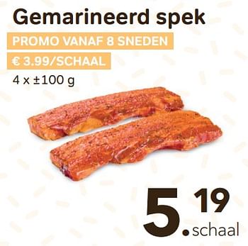 Promoties Gemarineerd spek - Huismerk - Bon'Ap - Geldig van 30/03/2022 tot 12/04/2022 bij Bon'Ap