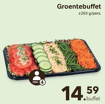 Promoties Groentebuffet - Huismerk - Bon'Ap - Geldig van 30/03/2022 tot 12/04/2022 bij Bon'Ap