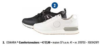 Promoties Comfortsneakers - Esmara - Geldig van 10/04/2022 tot 16/04/2022 bij Lidl