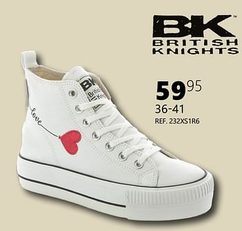Promoties Sneakers - BK British Knights - Geldig van 28/03/2022 tot 18/04/2022 bij Pronti