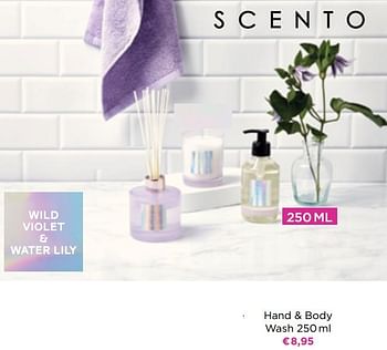 Promoties Scento hand + body wash - Scento - Geldig van 04/04/2022 tot 17/04/2022 bij ICI PARIS XL