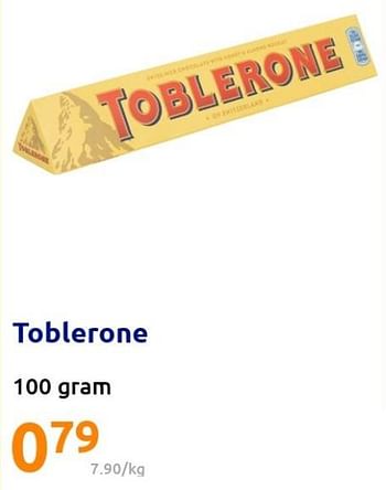 Promoties Toblerone - Toblerone - Geldig van 06/04/2022 tot 12/04/2022 bij Action