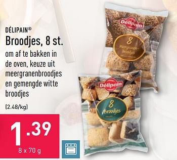 Promoties Broodjes - Delipain - Geldig van 11/04/2022 tot 22/04/2022 bij Aldi