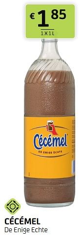 Promoties Cécémel de enige echte - Cecemel - Geldig van 15/04/2022 tot 28/04/2022 bij BelBev