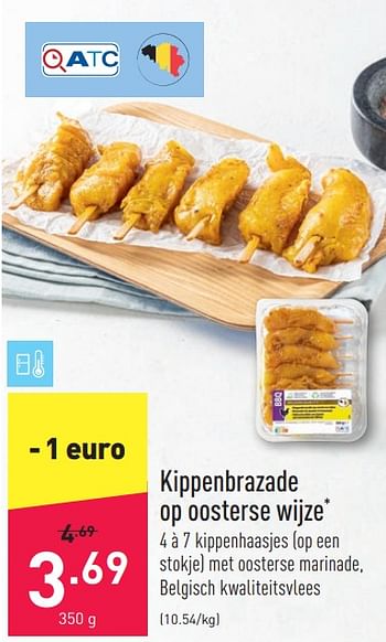 Promoties Kippenbrazade op oosterse wijze - Huismerk - Aldi - Geldig van 19/04/2022 tot 23/04/2022 bij Aldi