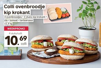 Promoties Colli ovenbroodje kip krokant - Huismerk - Bon'Ap - Geldig van 13/04/2022 tot 26/04/2022 bij Bon'Ap