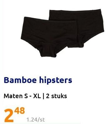 Promoties Bamboe hipsters - Bamboe Basics - Geldig van 13/04/2022 tot 19/04/2022 bij Action