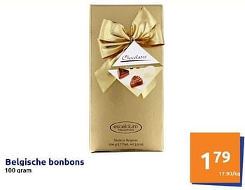 Promoties Belgische bonbons - Excelcium - Geldig van 13/04/2022 tot 19/04/2022 bij Action