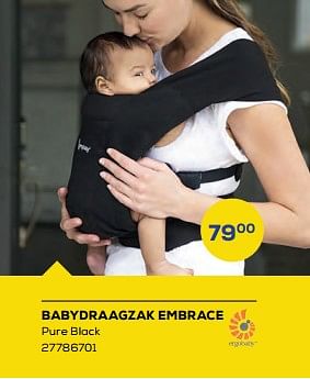 Promoties Babydraagzak embrace - ERGObaby - Geldig van 15/04/2022 tot 20/05/2022 bij Supra Bazar