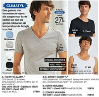 T-shirt climatyl-Huismerk - Damart