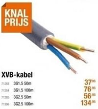 Xvb-kabel-Huismerk - Cevo