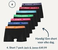 Short 7 pack jack + jones-Jack & Jones