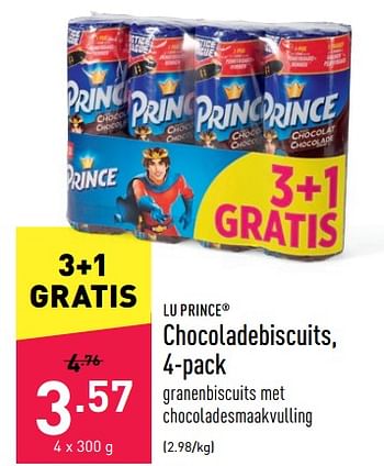 Promoties Chocoladebiscuits - Lu - Geldig van 29/04/2022 tot 06/05/2022 bij Aldi