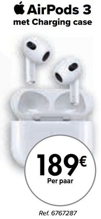 Apple airpods 3 met charging case-Apple