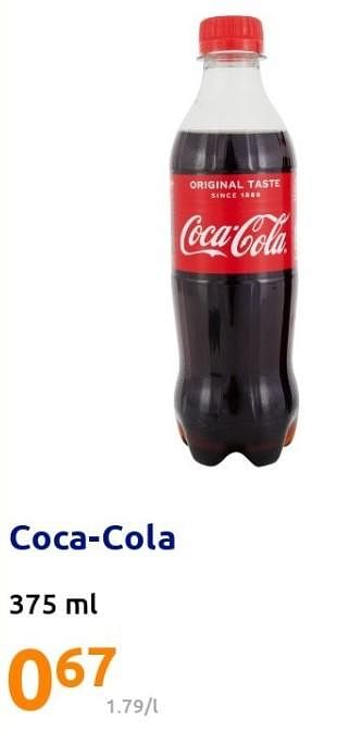 Promoties Coca-cola - Coca Cola - Geldig van 20/04/2022 tot 26/04/2022 bij Action