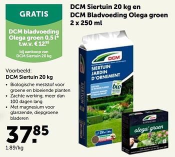 Promoties Dcm siertuin - DCM - Geldig van 27/04/2022 tot 07/05/2022 bij Aveve