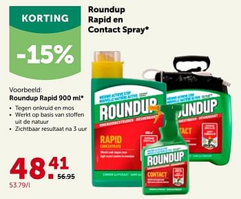 Promoties Roundup rapid - Roundup - Geldig van 27/04/2022 tot 07/05/2022 bij Aveve